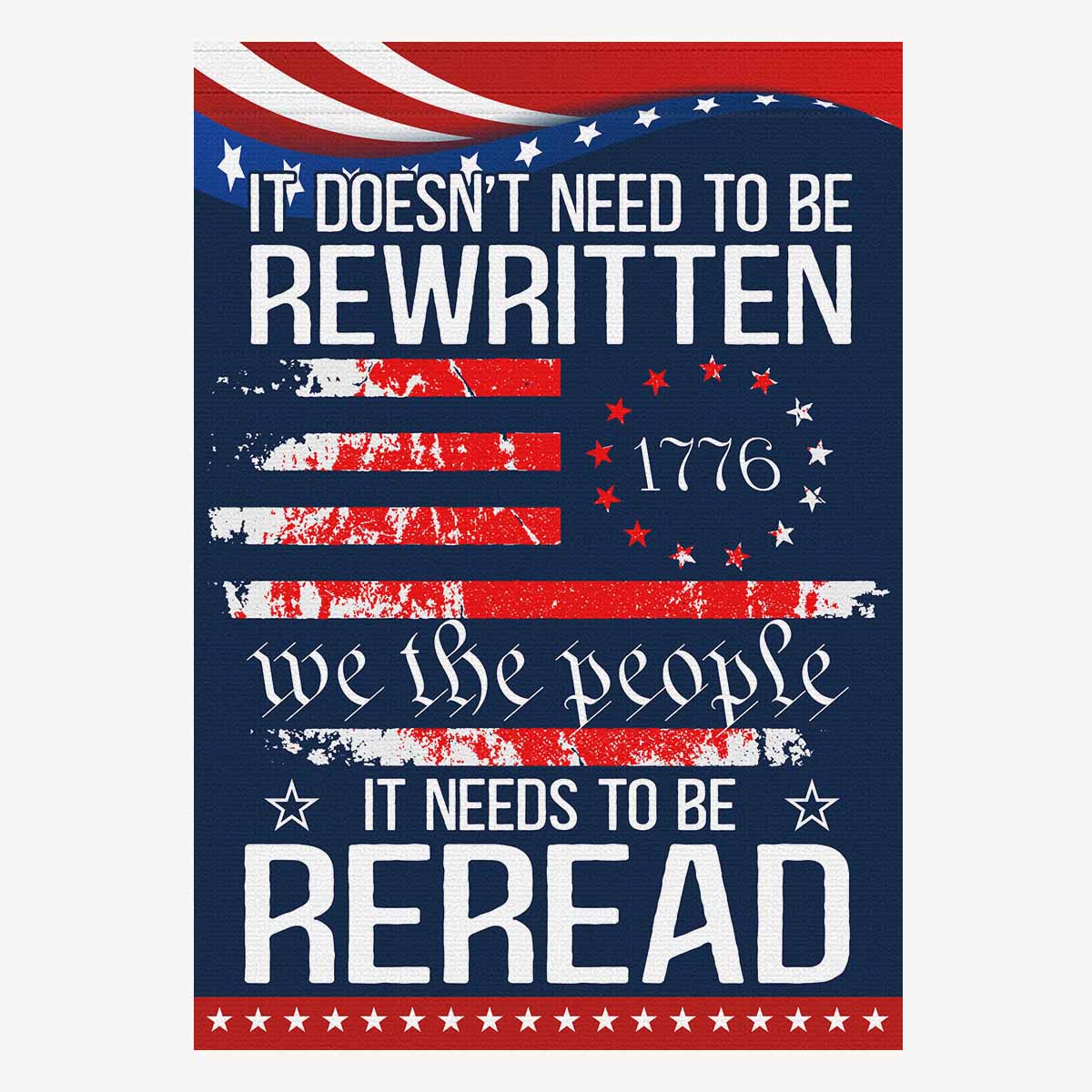 We The People House Flag – America 250 Semiquincentennial Patriotic Flag 1776–2026