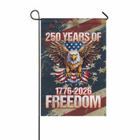 250 Years of Freedom Garden Flag