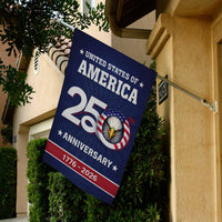 United States 250th Anniversary House Flag – 1776–2026 Patriotic Decor