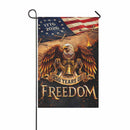 America 250 Garden Flag Patriotic Eagle Liberty Bell 250 Years of Freedom 1776-2026 Decor
