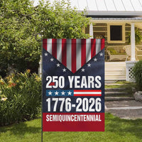 250 Years Semiquincentennial Garden Flag