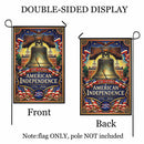 America 250 Garden Flag – 250 Years of American Independence 1776–2026 Liberty Bell