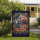 America 250 Garden Flag 1776-2026 Patriotic Eagle 250 Years of Freedom USA Yard Decor