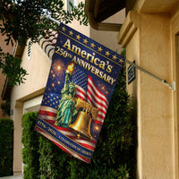 America 250th Anniversary Garden Flag – 1776–2026 Celebration of Liberty