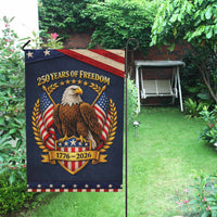 America 250 Garden Flag – 250 Years of Freedom Bald Eagle Crest 1776–2026