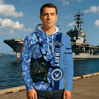 Personalized US Navy 3D All Over Print Hoodie KAH3D05