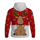 America's Navy 3D All Over Print Hoodie Xmas