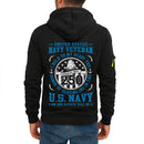 Personalized US Navy Quater Zip Hoodie KAQZ02