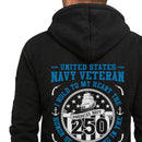 Personalized US Navy Quater Zip Hoodie KAQZ02