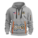 Personalized US Navy Quater Zip Hoodie KAQZ03