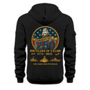 Personalized US Navy Quater Zip Hoodie KAQZ04