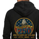 Personalized US Navy Quater Zip Hoodie KAQZ04