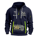 Personalized US Navy Quater Zip Hoodie KAQZ06