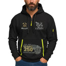 Personalized US Navy Quater Zip Hoodie KAQZ06