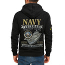 Personalized US Navy Quater Zip Hoodie KAQZ06