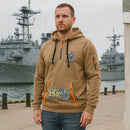 Personalized US Navy Quater Zip Hoodie KAQZ06