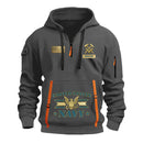 Personalized US Navy Quater Zip Hoodie KAQZ07