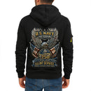 Personalized US Navy Quater Zip Hoodie KAQZ08