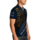 US Navy Polo Shirt – Eagle Seal & “Non Sibi Sed Patriae” Custom Rank