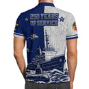 US Navy 250th Anniversary Polo Shirt – Warship & Submarine Tribute Polo Shirt