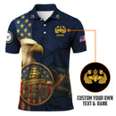 US Navy 250th Anniversary Polo Shirt – Eagle & Ship Crest Custom Tribute