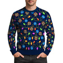 Personalized US Navy Christmas Ugly Sweater UST014