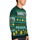 Personalized US Navy Christmas Ugly Sweater UST014