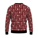 Personalized US Navy Christmas Ugly Sweater UST015