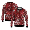 Personalized US Navy Christmas Ugly Sweater UST015