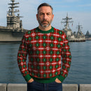 Personalized US Navy Christmas Ugly Sweater UST020
