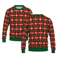 Personalized US Navy Christmas Ugly Sweater UST020