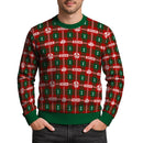 Personalized US Navy Christmas Ugly Sweater UST020