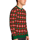 Personalized US Navy Christmas Ugly Sweater UST020