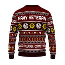 Personalized US Navy Christmas Ugly Sweater UST021