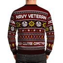 Personalized US Navy Christmas Ugly Sweater UST021