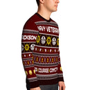 Personalized US Navy Christmas Ugly Sweater UST021