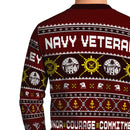Personalized US Navy Christmas Ugly Sweater UST021