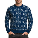Personalized US Navy Christmas Ugly Sweater KAUST09