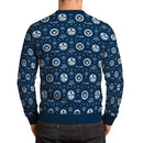 Personalized US Navy Christmas Ugly Sweater KAUST09