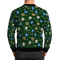 Personalized US Navy Christmas Ugly Sweater KAUST10