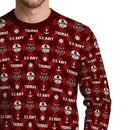 Personalized US Navy Christmas Ugly Sweater KAUST11