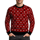 Personalized US Navy Christmas Ugly Sweater KAUST12