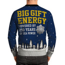 Personalized US Navy Christmas Ugly Sweater KAUST13