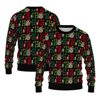 Personalized US Navy Christmas Ugly Sweater KAUST14