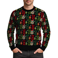 Personalized US Navy Christmas Ugly Sweater KAUST14