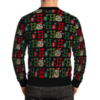 Personalized US Navy Christmas Ugly Sweater KAUST14