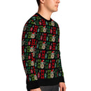 Personalized US Navy Christmas Ugly Sweater KAUST14