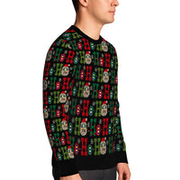 Personalized US Navy Christmas Ugly Sweater KAUST14