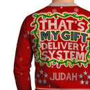 Personalized US Navy Christmas Ugly Sweater KAUST15