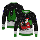 Personalized US Navy Christmas Ugly Sweater KAUST16